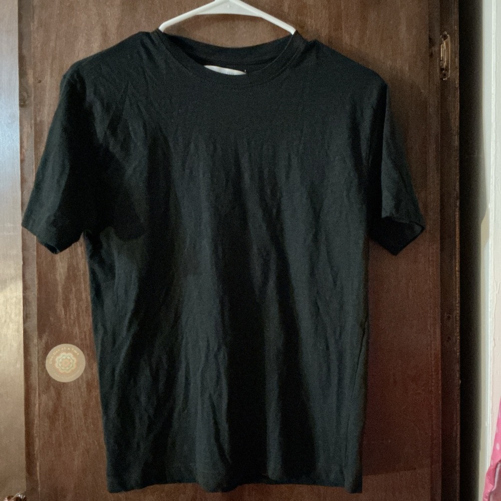 Zara Black Short Sleeve Men's Tee